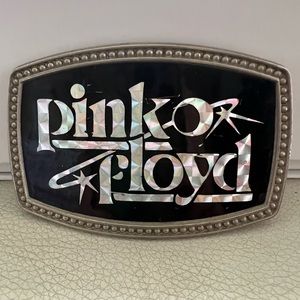 RARE Vintage 70'S PINK FLOYD Prism Belt Buckle CIP